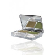 81001 Двойни сенки с копринена текстура Silver, 4 гр.